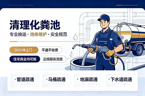 黄冈清理化粪池